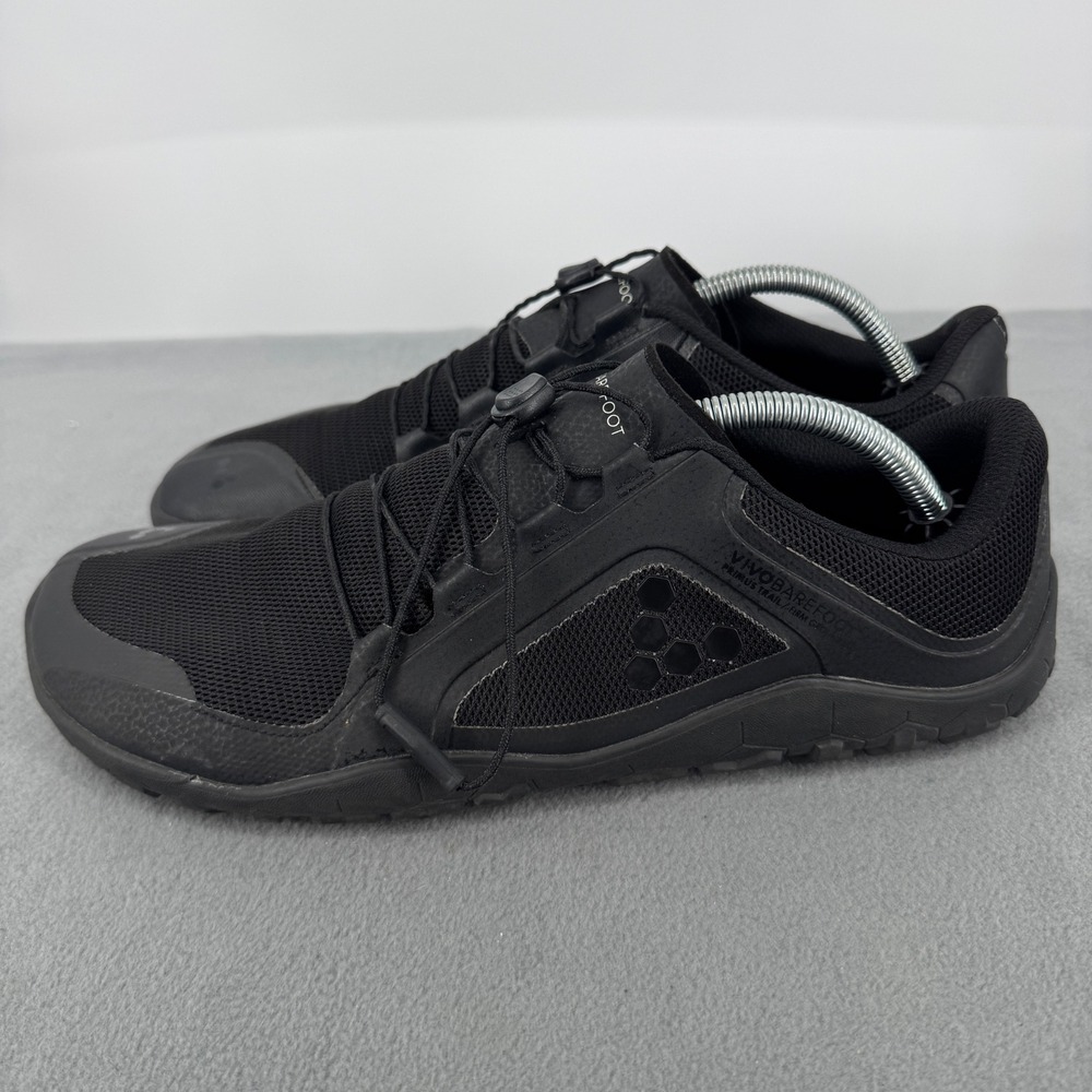Vivobarefoot Primus Trail II FG Mens EU 44 Obsidian Barefoot 309097-01